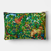 William Morris Fox en Pheasant Tapestry Print Etui (Achterkant)