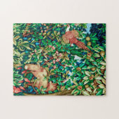 William Morris Fox en Pheasant Tapestry Print Legpuzzel (Horizontaal)