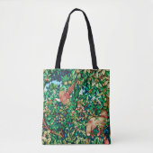 William Morris Fox en Pheasant Tapestry Print Tote Bag (Voorkant)