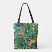 William Morris Fox en Pheasant Tapestry Print Tote Bag (Achterkant)