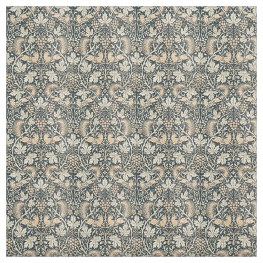 William Morris  Fox & Grape Vine Pattern Stof (Swatch)