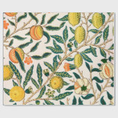 William Morris Fruit en Pomegranaat Cadeaupapier (Vlak)