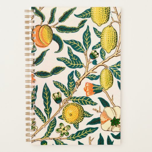 William Morris Fruit en Pomegranaat Planner (Voorkant)