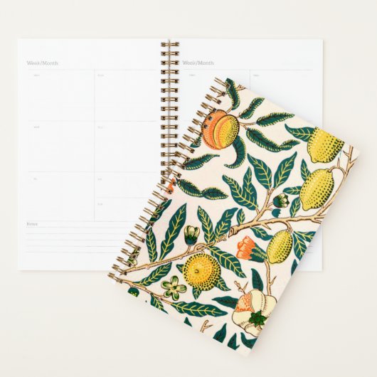William Morris Fruit en Pomegranaat Planner (Display)