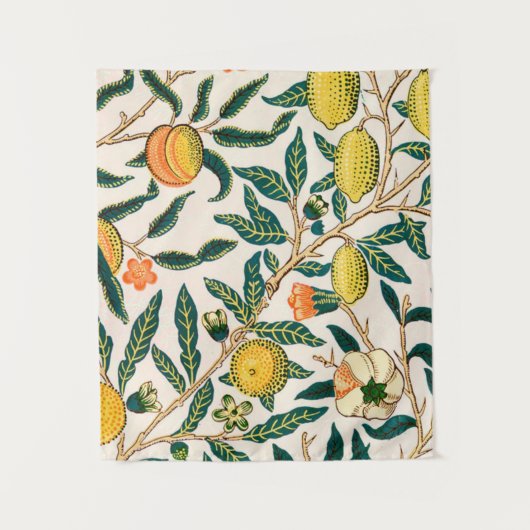 William Morris Fruit en Pomegranaat Wandkleed (Voorkant)