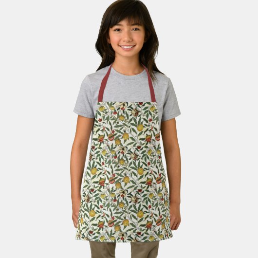 William Morris  Fruit geel rood groen Schort (Insitu)