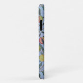 William Morris Fruit Granaat Blauwe Versiering Case-Mate iPhone Case (Achterkant/rechts)