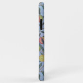 William Morris Fruit Granaat Blauwe Versiering Case-Mate iPhone Case (Achterkant/rechts)