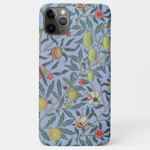 William Morris Fruit Granaat Blauwe Versiering Case-Mate iPhone Case