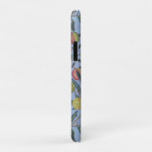 William Morris Fruit Granaat Blauwe Versiering Case-Mate iPhone Case (Achterkant/rechts)