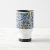 William Morris Fruit Granaat Blauwe Versiering Reisbeker (Center)