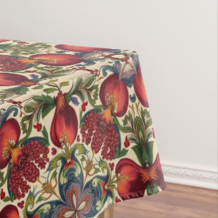 William Morris Fruit Granaat Bloempatroon Tafelkleed
