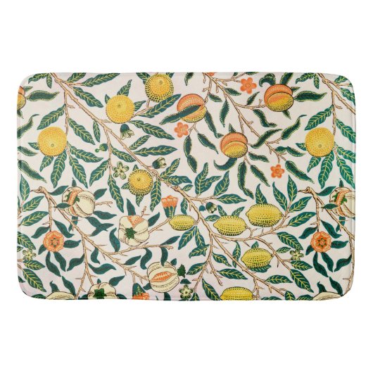 William Morris Fruit Granaat Vintage  Badmat (Voorkant)