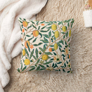 William Morris Fruit Granaat Vintage Kussen