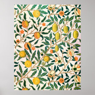 William Morris Fruit Granaat Vintage Poster