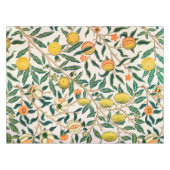 William Morris Fruit Granaat Vintage Tafelkleed (Voorkant (Horizontaal))