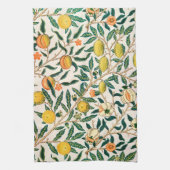 William Morris Fruit Granaat Vintage Theedoek (Verticaal)