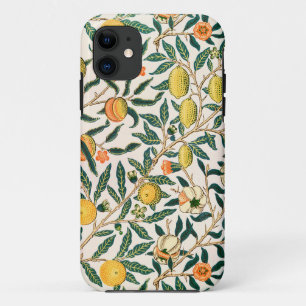 William Morris Fruit Granaat Witte Versiering Case-Mate iPhone Case