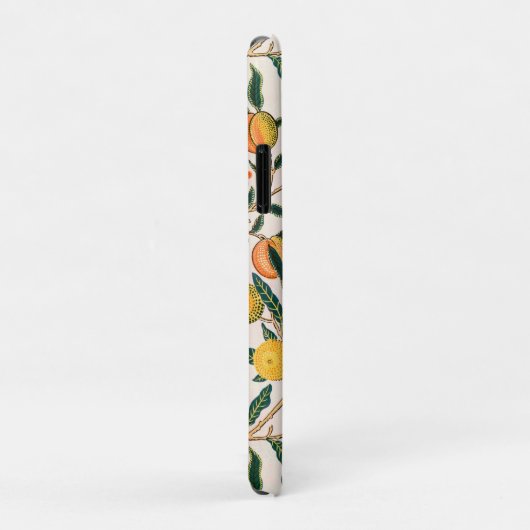 William Morris Fruit Granaat Witte Versiering Case-Mate iPhone Case (Achterkant/rechts)