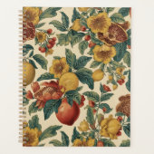 William Morris Fruit Granaatappel Bloemenpatroon Planner (Voorkant)