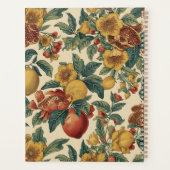 William Morris Fruit Granaatappel Bloemenpatroon Planner (Achterkant)