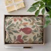 William Morris Fruit Granaatappel Bloempatroon Tissuepapier (Geschenk)