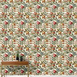 William Morris Fruit Granaatappel patroon Behang