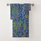 William Morris Fruit Granaatappel Perzik Citroen B Bad Handdoek (Insitu)