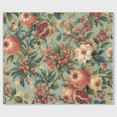 William Morris Fruit Granaatpatroon Cadeaupapier (Vlak)