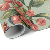 William Morris Fruit Granaatpatroon Cadeaupapier (Rol Hoek)
