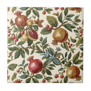 William Morris Fruit Granaatpatroon Tegeltje