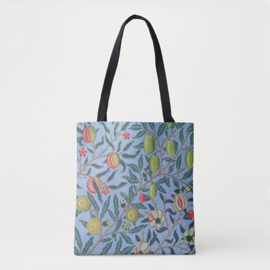 William Morris fruit of Pomegranate botanical Tote Bag (Voorkant)