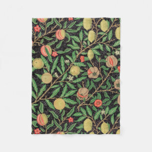 William Morris Fruit patroon Vintage Fleece Deken