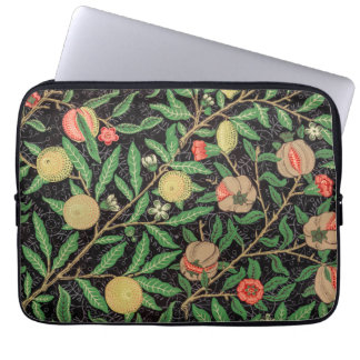William Morris Fruit patroon Vintage Laptop Sleeve