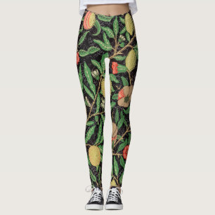 William Morris Fruit patroon Vintage Leggings