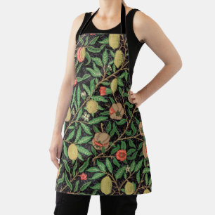 William Morris Fruit patroon Vintage Schort
