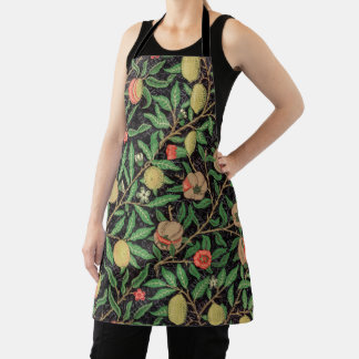 William Morris Fruit patroon Vintage Schort