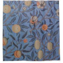 William Morris Fruit Pattern Shower Curtain Douchegordijn