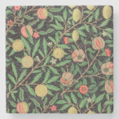 William Morris Fruit Pattern Stone Onderzetter (Voorkant)