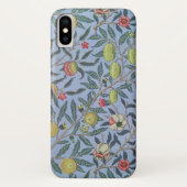 William Morris Fruit Pomegranate Blue Ornament Case-Mate iPhone Case (Achterkant)
