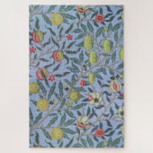 William Morris Fruit Pomegranate Blue Ornament Legpuzzel (Verticaal)