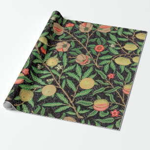 William Morris Fruit Pomegranate Floral Pattern Cadeaupapier