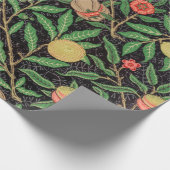 William Morris Fruit Pomegranate Floral Pattern Cadeaupapier (Hoek)