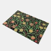 William Morris Fruit Pomegranate Floral Pattern Deurmat (Schuin)