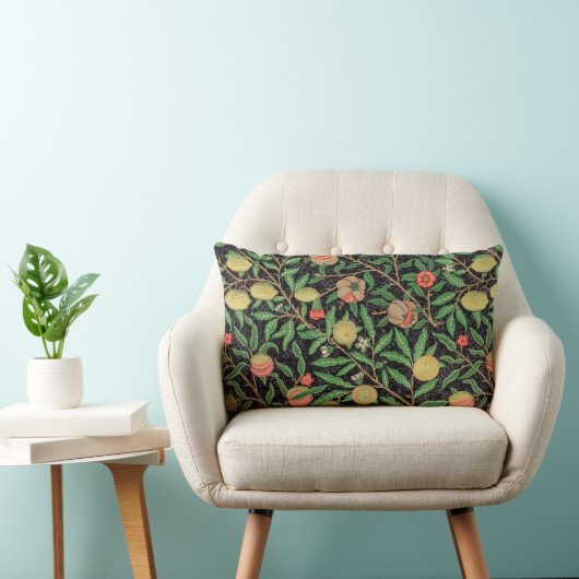 William Morris Fruit Pomegranate Floral Pattern Kussen (Stoel)