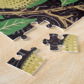 William Morris Fruit Pomegranate Floral Pattern Legpuzzel (Zijkant)