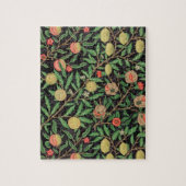 William Morris Fruit Pomegranate Floral Pattern Legpuzzel (Verticaal)