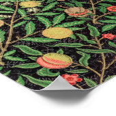 William Morris Fruit Pomegranate Floral Pattern Poster (Hoek)