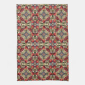 William Morris Fruit Pomegranate Floral pattern Theedoek (Verticaal)