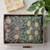 William Morris Fruit Pomegranate Floral Pattern Tissuepapier (Geschenk)
